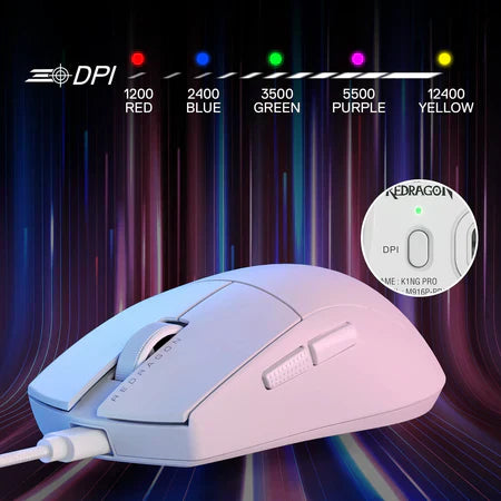Redragon K1NG M724 Wired Gaming Mouse Mouse