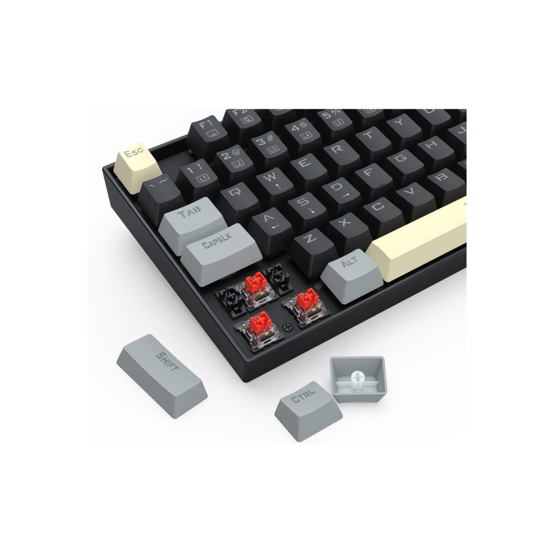 Redragon K552 Mechanical Gaming Keyboard 87-key Compact Led Gaming Keyboard with Red Switches Anti-ghosting Metal Frame
