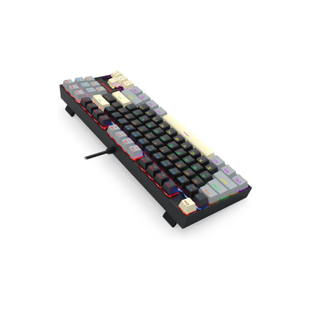 Redragon K552 Mechanical Gaming Keyboard 87-key Compact Led Gaming Keyboard with Red Switches Anti-ghosting Metal Frame