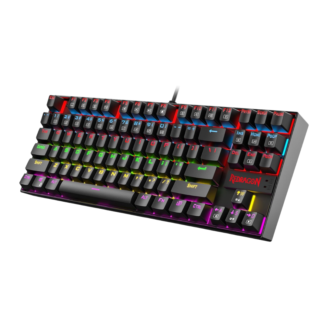 Redragon K552 Mechanical Gaming Keyboard English LED Gaming Keyboard with 87