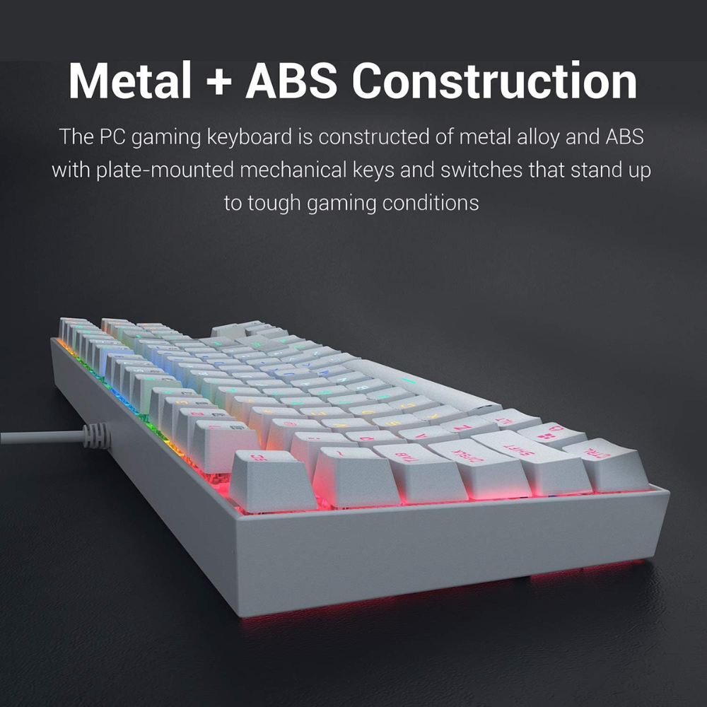 Redragon K552 RGB 2 Wired TKL 75% Mechanical Gaming Keyboard | AR Keyboard