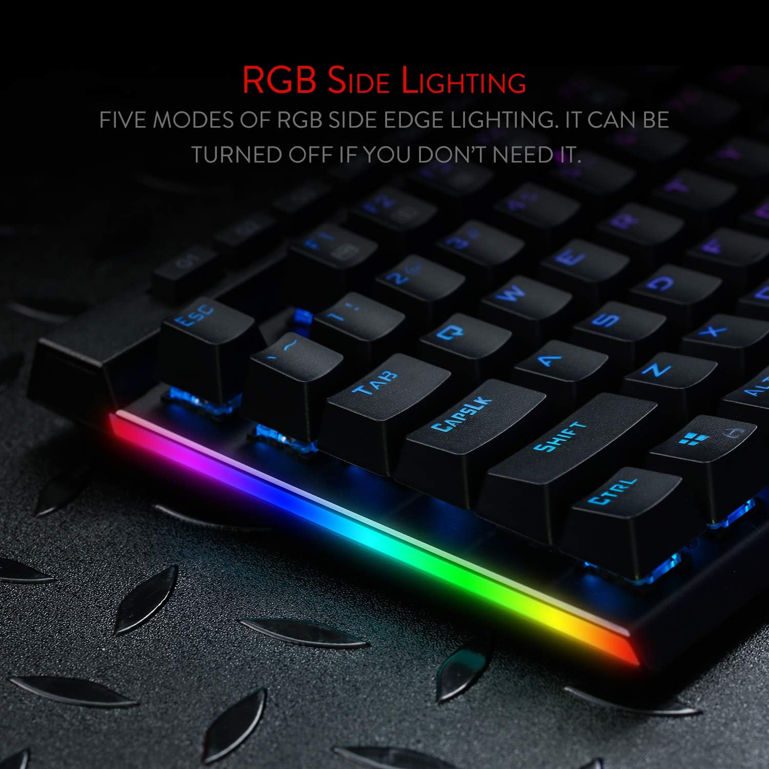 Redragon K580 VATA RGB LED Backlit Mechanical Gaming Keyboard Keyboard