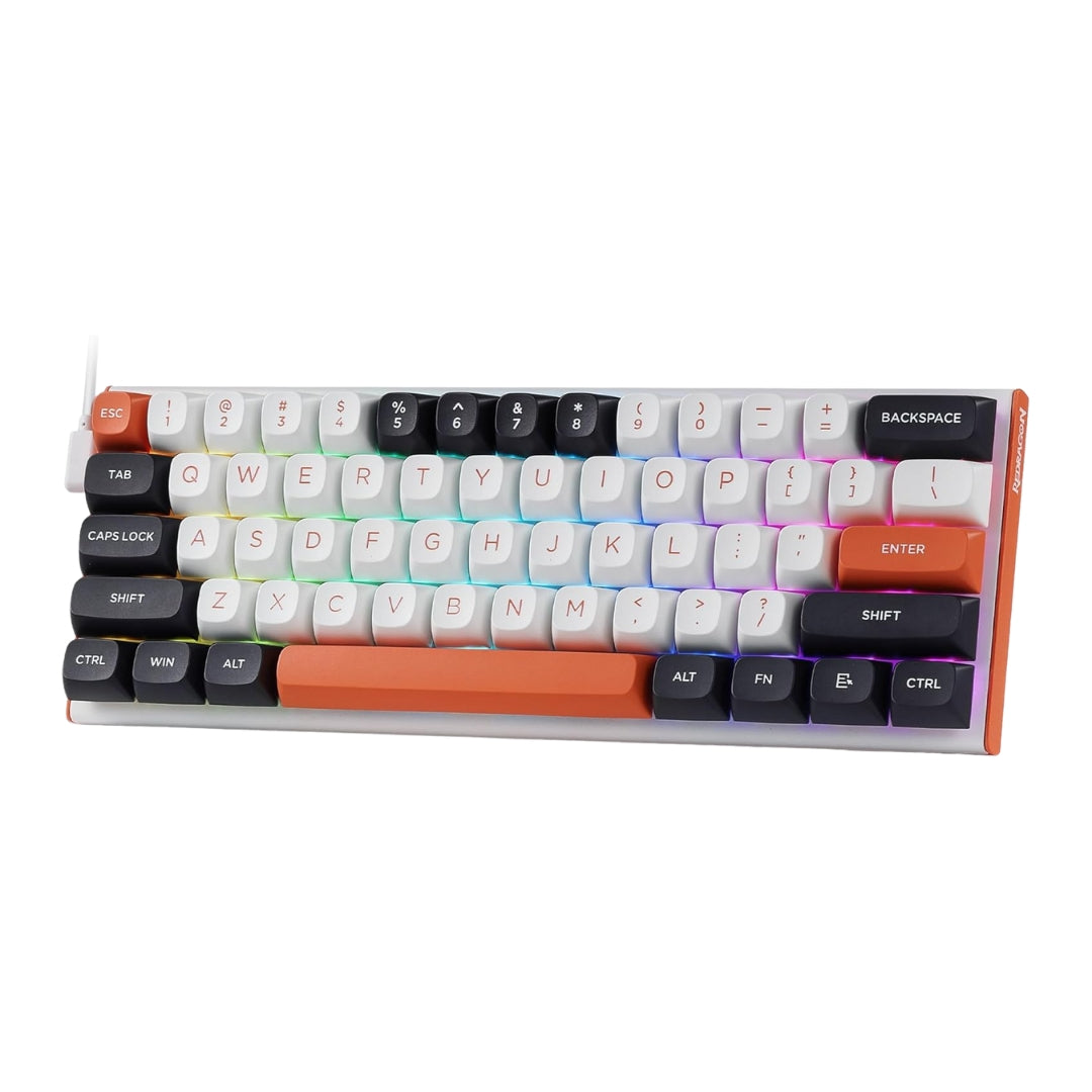 Redragon K683 Rapid Trigger he Gaming Keyboard 60% 61 Keys Wired Mechanical Keyboard W/hyper-fast Actuation Dedicated