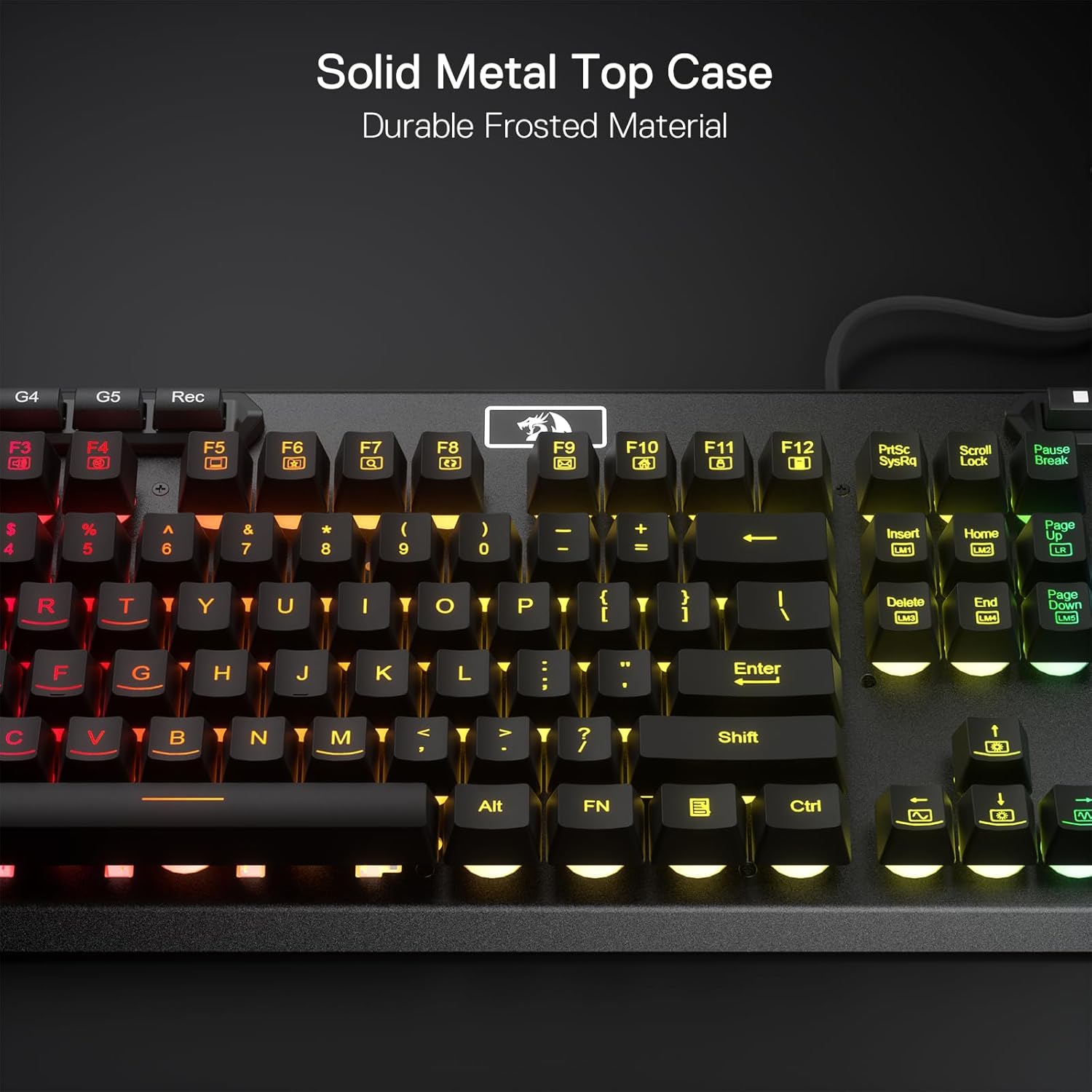 Redragon K688 Wireless Mechanical Keyboard 3 Mode Gasket Mounted RGB Gaming