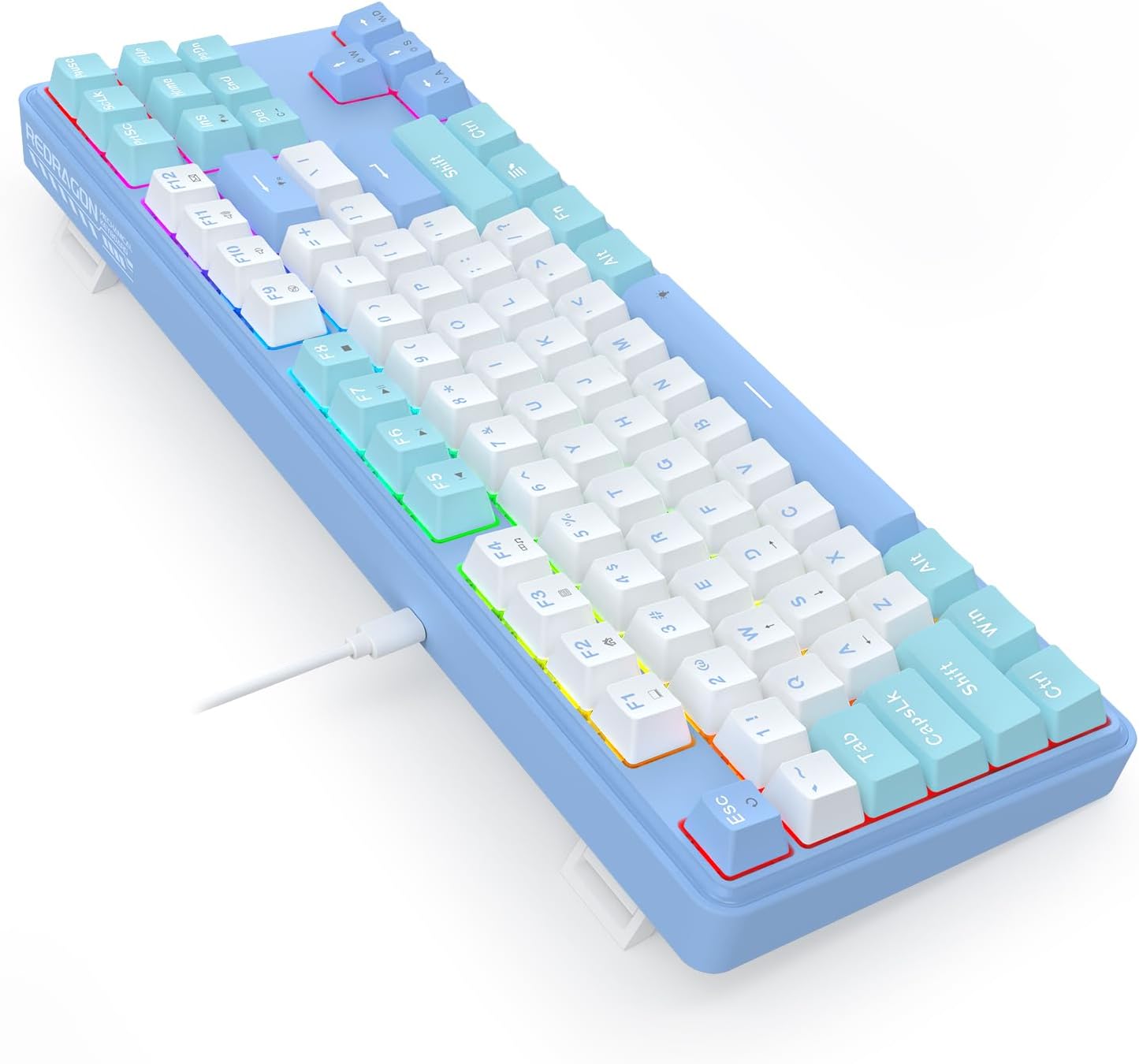 Redragon K707 80% Wired Gasket RGB Gaming Keyboard Keyboard