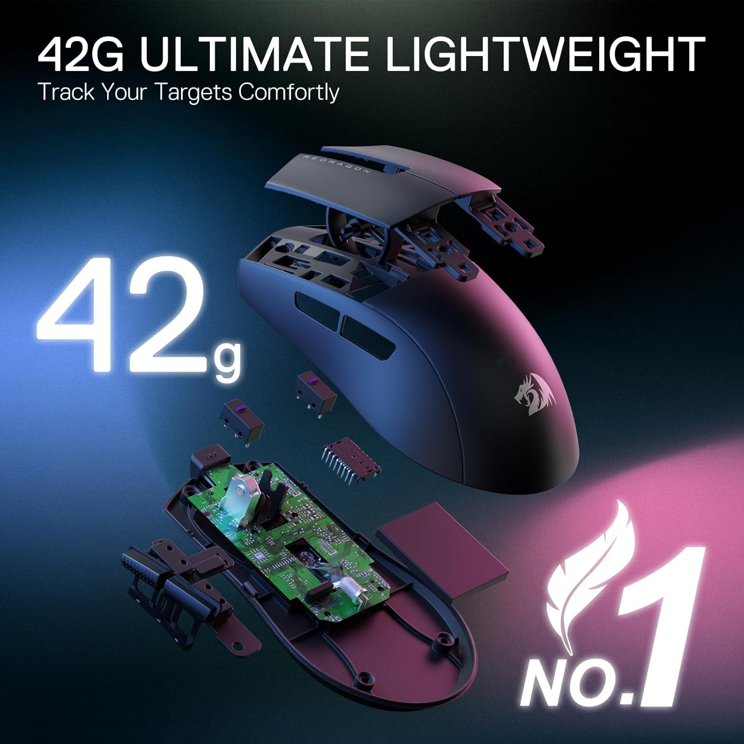 Redragon M724 Wired Gaming Mouse Mouse