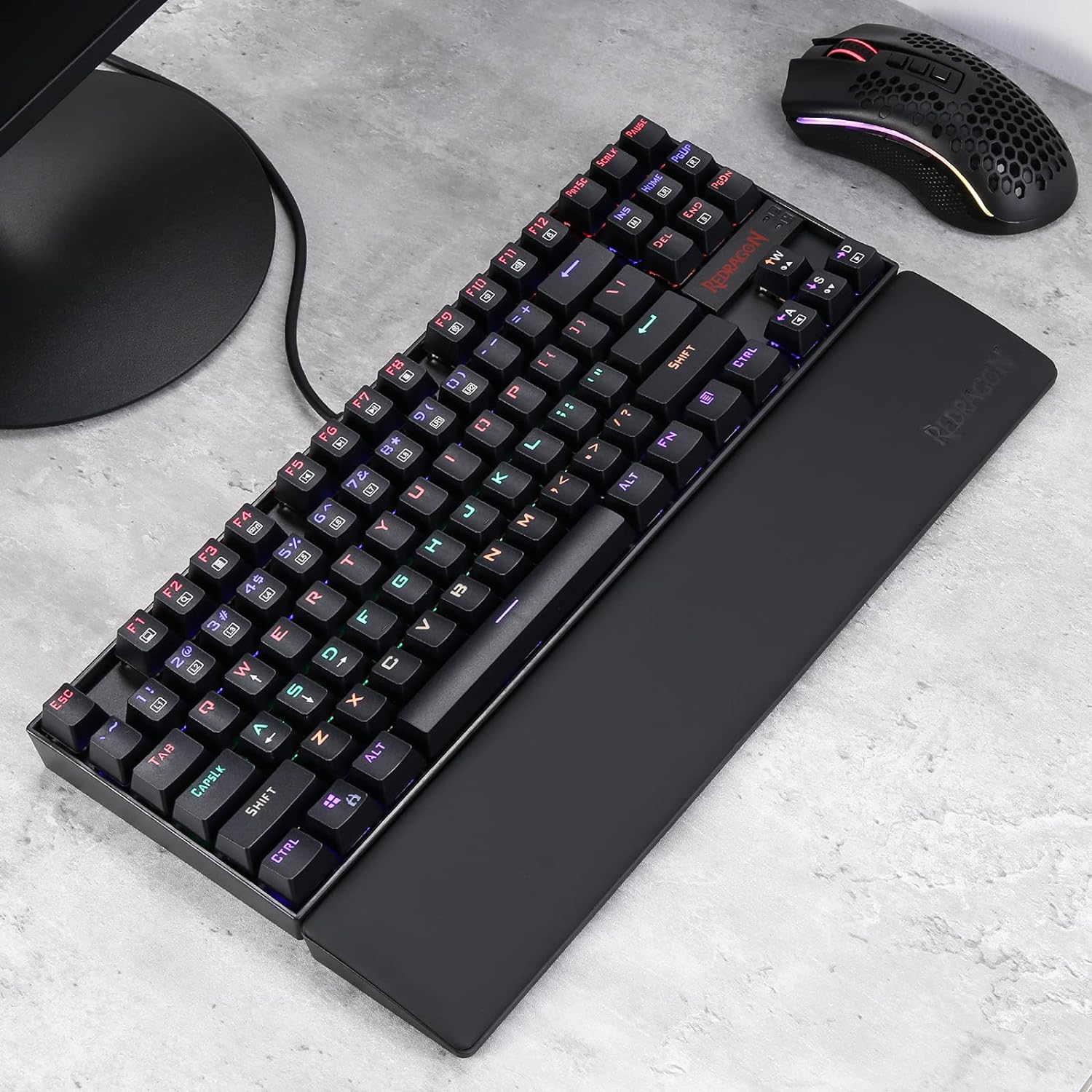 Redragon P036 Meteor M Computer Keyboard Wrist Rest Pad New Arrivals