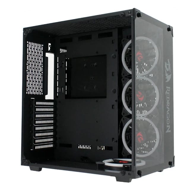 Redragon WIDELOAD GC 802 GAMING CASE Tower Case & Monitor