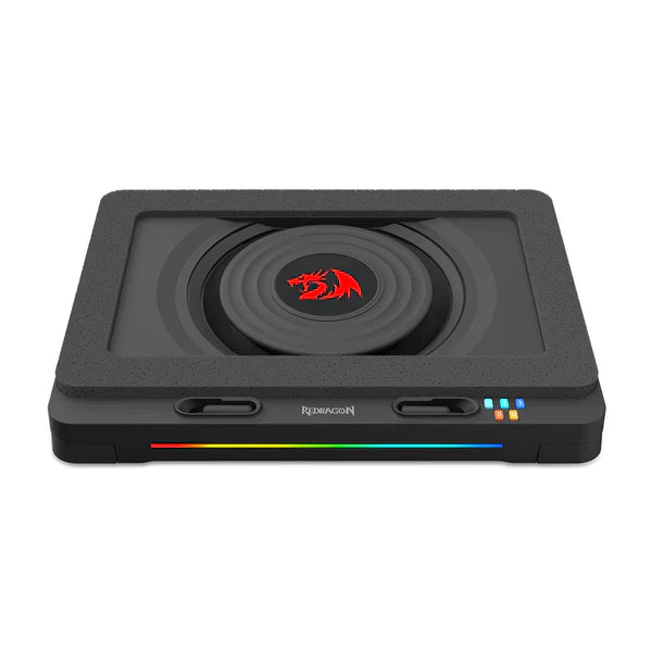Redragon Windseeker RGB Turbo Fan Laptop Cooler (GCP512) Cooling Stands