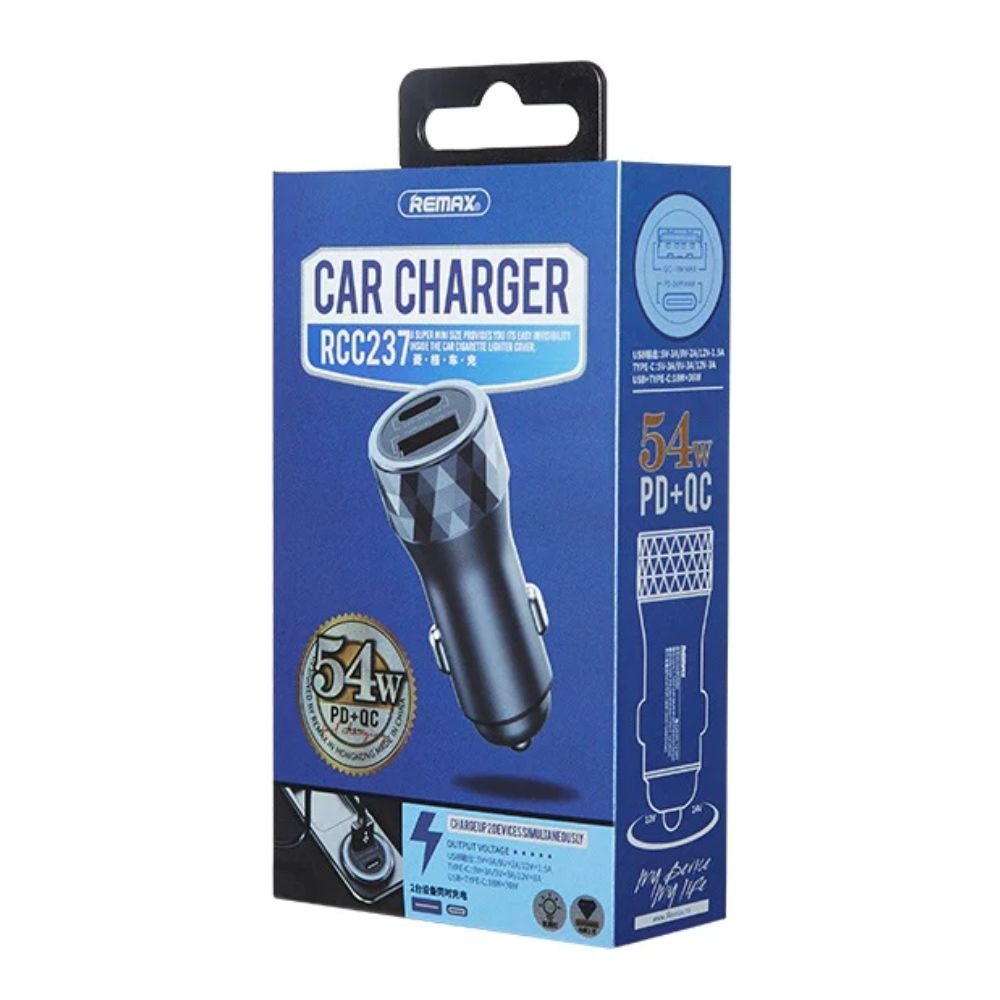 Remax RCC237 linger series 54W PD + QC multi compatible Cables & Chargers