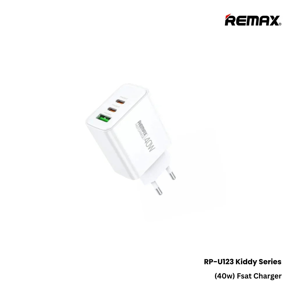 REMAX RP U123 40W 1A + 2C KIDDY SERIES FAST CHARGER Cables & Chargers