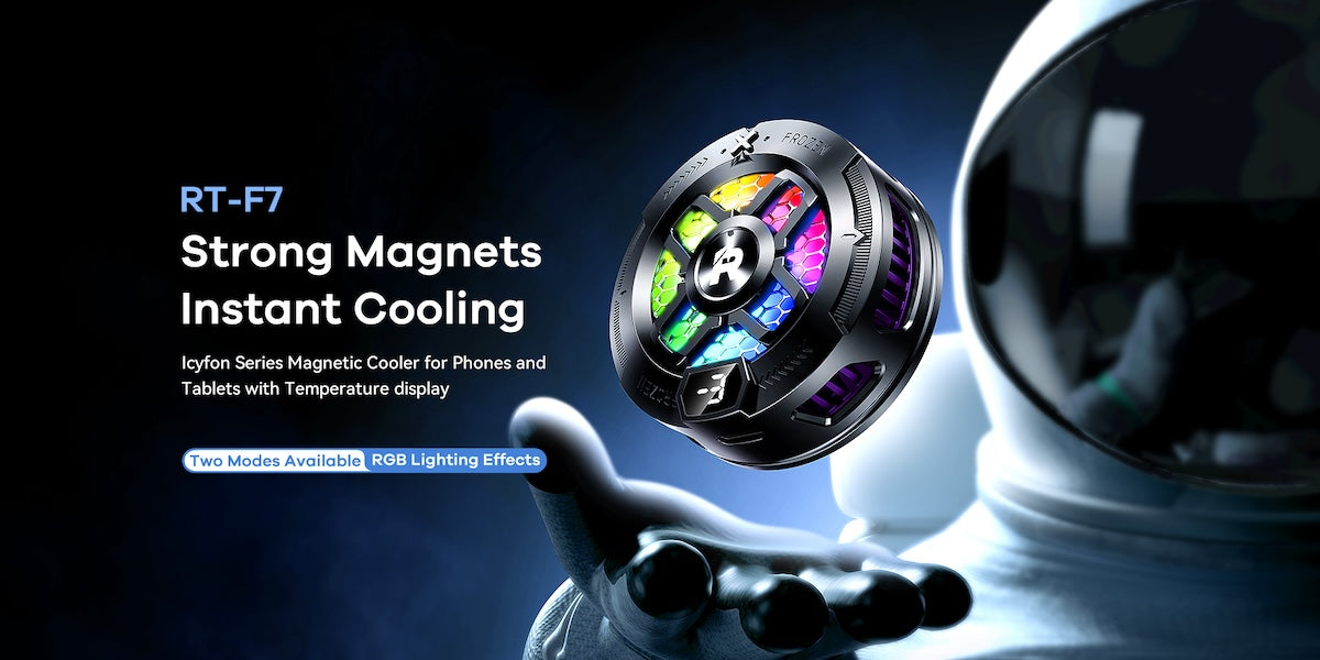 Remax RT F7 Cooler For Phones and Tablets Cooling Stands