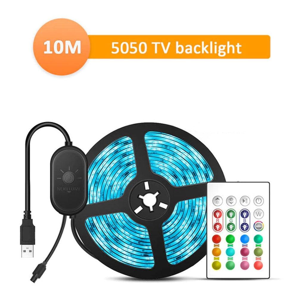 RGB LED Strip light RGB5050 Led with APP Control Lightning