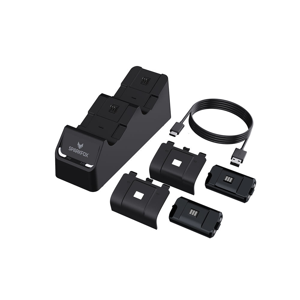 Sparkfox Dual Charging Station Console