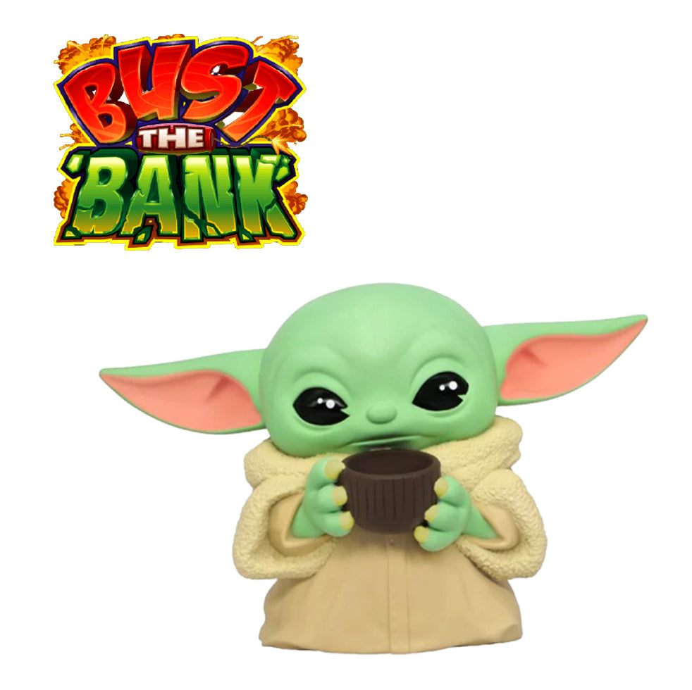 Coin Bank Figures Green Stars War
