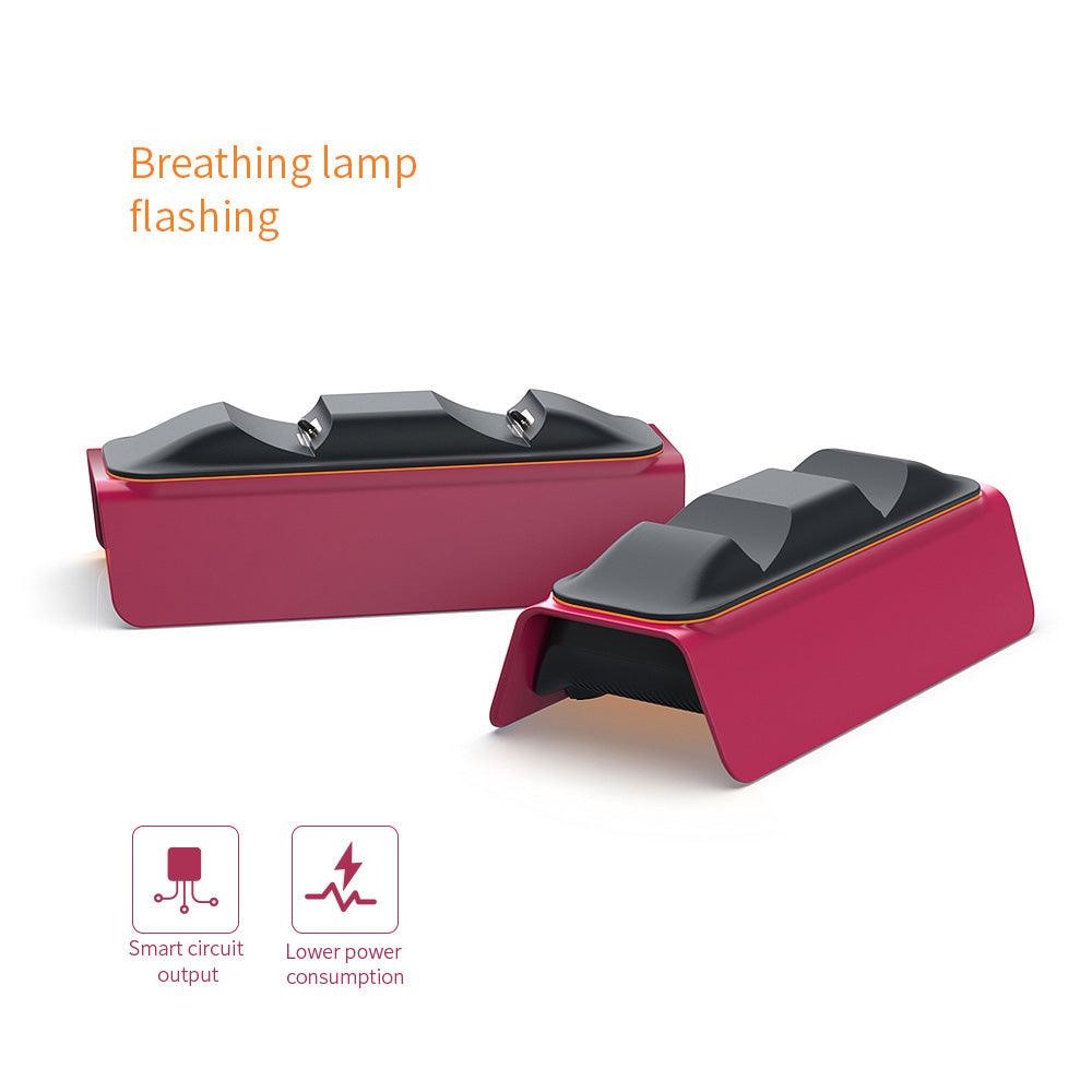 Stardust Red Handle Dual Charger Base TP5 0521R Console