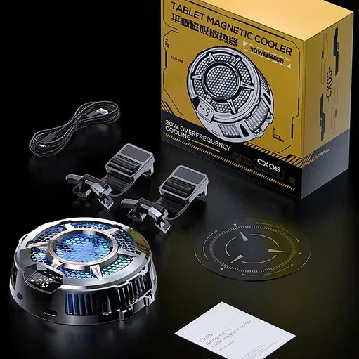 TABLET COOLER WITH SEMICONDUCTOR CHIP Memo CX05 is a magnetic tablet cooler