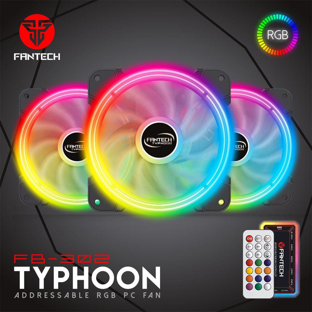 TYPHOON FB302 ADDRESSABLE RGB PC FAN Coolers & Power Supply