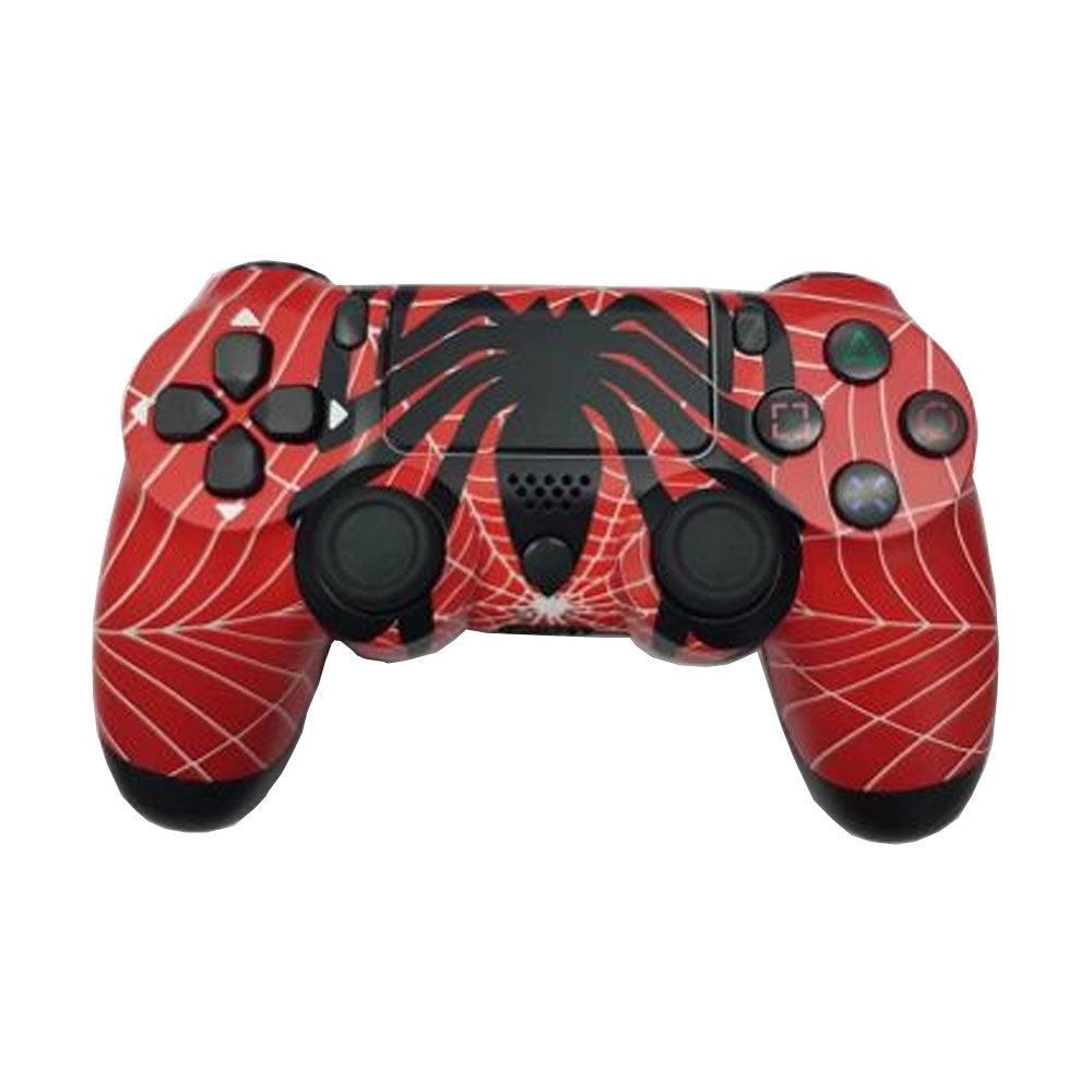 Wireless BT Gamepad For PS4 Controller Black Spider Console
