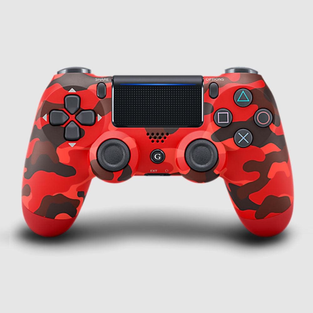 Wireless BT Gamepad For PS4 Controller Como Red Console