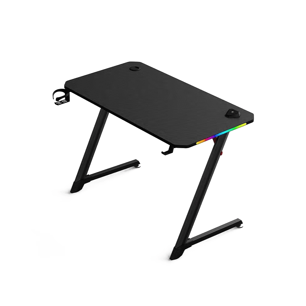 Z Shaped Gaming Desk Desk & Chair