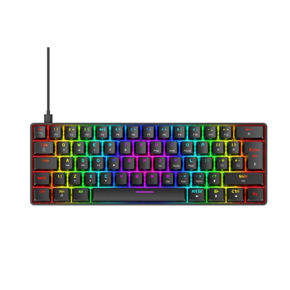 Ziyoulang T60 Mechanical Keyboard 62 Keys Keyboard