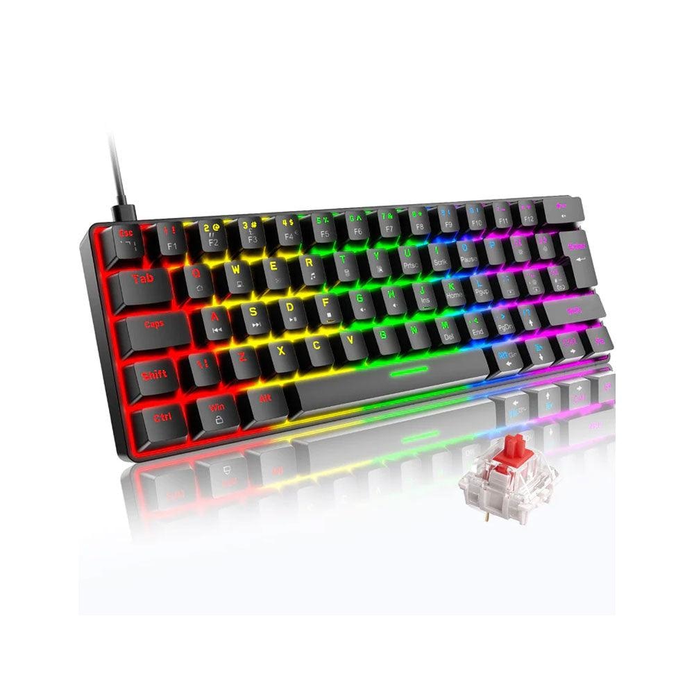 Ziyoulang T60 Mechanical Keyboard 62 Keys Keyboard